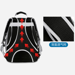 Sac à dos de transport pour chien en nylon respirant et plastique, approuvé par les compagnies aériennes, avec fermeture coulissante horizontale, vente en gros - Product Image 2