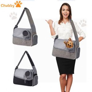 Sac de transport pour animaux de compagnie à bandoulière, très populaire, pour chats et chiens de petite taille, avec ouverture pour la tête - Product Image 6