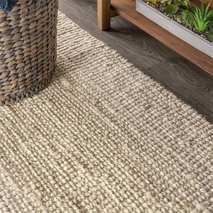 Tapis et carpettes en vente flash, 100% coton recyclé, tapis en bambou <span class=keywords><strong>noir</strong></span>, tapis shaggy, tapis à nouer à la main, style persan - Product Image 5