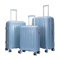 Valise rigide étanche OMASKA en gros, ensemble de 20, 24 et 28 pouces, bagages de voyage d'affaires à roulettes