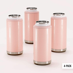 12oz Doppia Parete di Vuoto Isolato Può Dispositivo di Raffreddamento Isolante In <span class=keywords><strong>Acciaio</strong></span> Inox Beer Can Bottle Holder - Product Image 2