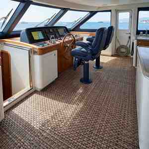 Suelo Náutico de Espuma Tejida de Alta Calidad, Color Negro y Marino, Flexiteak, Madera Marina, para Cubiertas de Barcos - Product Image 6