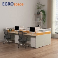 Paravents modulaires de bureau EGROspace haut de gamme pour centres d'appels, cloisons de séparation, panneaux de bureau privés, postes de travail, cabines de bureau