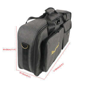 Tragbare <span class=keywords><strong>Rockhound</strong></span> Logo Multi-Effekt-Prozessor-Tasche Professionelle Einschulter-Handtasche DJ-Controller Hochwertige Verstärkte Tasche - Product Image 2