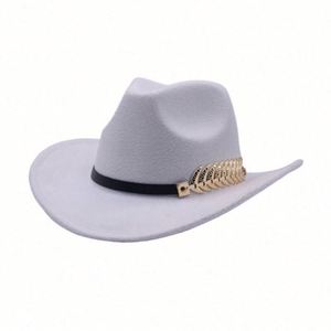 Chapeau Fedora Jazz en Feutre de Haute Qualité pour Hommes, Bord de 6 cm, avec Accessoires en Os de Poisson – Vente en Gros - Product Image 4