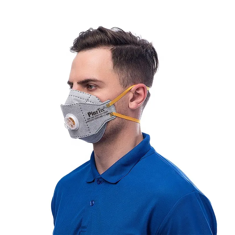 直接メーカー供給FFP2Nrd保護粒子呼吸器溶接バルブフェイスマスク