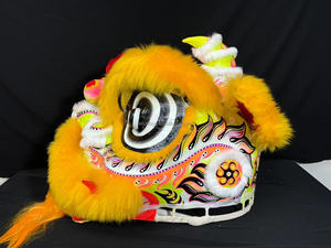 Traje de danza del león personalizado hecho a mano de fábrica de tamaño normal, traje de danza del león inspirado en la cultura china <span class=keywords><strong>para</strong></span> <span class=keywords><strong>dos</strong></span> <span class=keywords><strong>personas</strong></span> - Product Image 5