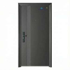 Portes <span class=keywords><strong>d</strong></span>'<span class=keywords><strong>entrée</strong></span> de <span class=keywords><strong>sécurité</strong></span> en acier de style moderne, isolation acoustique pour usage extérieur, appartements, immeubles résidentiels, hôtels - Product Image 1