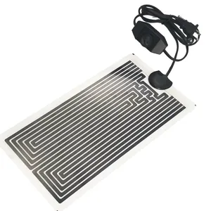 5W/7W/14W/20W/40W Grafeno Reptiles Estera de calefacción Almohadilla de calefacción para mascotas con controlador de temperatura - Product Image 1