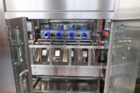 Máquina Automática de Llenado, Tapado y Lavado de Barriles de Agua de 5 Galones (18.9L) para Fábricas de Agua