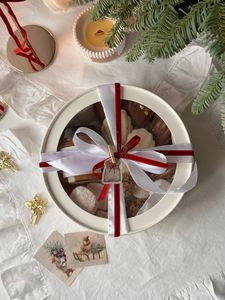 Boîtes à gâteaux de <span class=keywords><strong>mariage</strong></span> personnalisées en carton fantaisie de 4/6/8/10/12 pouces avec fenêtre pour produits de boulangerie, finition mate, vente en gros - Product Image 6