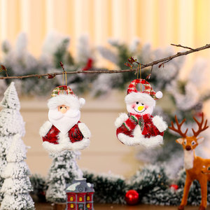 Nuevo adorno navideño de tela colorida con diseño de árbol de Navidad para decoración transfronteriza - Product Image 3