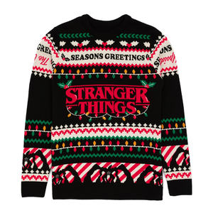 FNJIA Custom Winter <strong>Plus</strong> <strong>Size</strong> <strong>Women's</strong> Ugly <strong>Christmas</strong> Sweater Funny Deer Print Loose Fit Long Sleeve Pullover Knitted <strong>Jumper</strong> - Product Image 2
