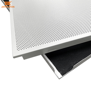 2x2 ft armbtrong giả treo Acoustic Tấm trần thả trang trí 600*600 kim loại nhôm Trần gạch cho nhà văn phòng - Product Image 4