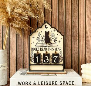 Enregistreur de lecture de livres vintage, cadeau pour les amateurs de livres, artisanat en bois, ornement amusant pour bibliothè<span class=keywords><strong>que</strong></span>, objet décoratif - Product Image 4