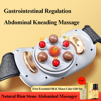 Ceinture de massage électrique automatique chauffante Shiatsu avec pierres vibrantes pour le dos, les épaules, la taille et l'abdomen