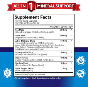 Capsules de Nigelle pour la Santé des Articulations, Vegan, Capsule de Nigelle et de Cumin, Soutient la Digestion, Poudre de Nigelle, Capsule Dure - Product Image 2