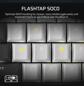 Teclado Mecánico para Juegos Vanguard 96 con Cable, Diseño OEM ODM, 96 Teclas, Interruptores MLX Quantum, 8000Hz de Frecuencia de Sondeo, Pantalla LCD, Virtual Stream D - Product Image 5