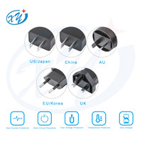 Adaptateur secteur USB avec prise UK, chargeur mural de voyage avec 1 port USB, sortie 5V 2A, adaptateur USB UK