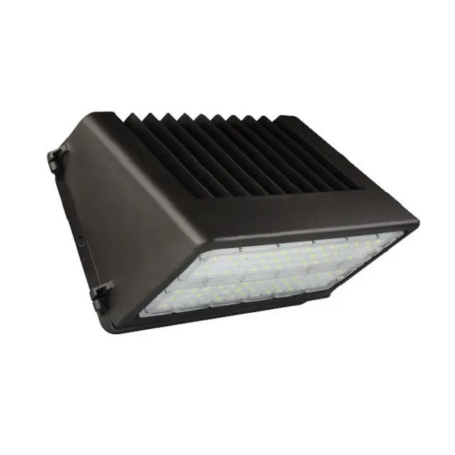 USA free shipping full cut off led wallpack DLC 80w100W led outdoor light wall pack lighting