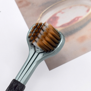 המפעל הסיטונאי שלוש צדדיות מברשת עמוק נקי ראש משולש מברשת שיניים רכה נוספת - Product Image 3