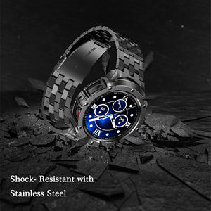 Boîtier en métal de luxe, bracelets en acier inoxydable pour <span class=keywords><strong>Samsung</strong></span> <span class=keywords><strong>Galaxy</strong></span> <span class=keywords><strong>Watch</strong></span> <span class=keywords><strong>5</strong></span> <span class=keywords><strong>Pro</strong></span> 45 mm, kit de modification pour <span class=keywords><strong>Galaxy</strong></span> <span class=keywords><strong>Watch</strong></span> <span class=keywords><strong>5</strong></span> <span class=keywords><strong>Pro</strong></span> 45 mm - Product Image 4