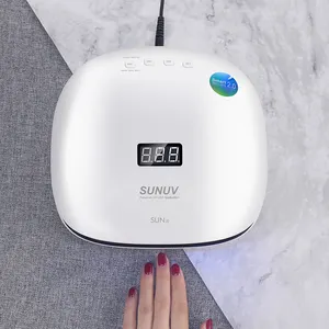 Sun-lámpara UV LED para uñas, secador de uñas SUN4 de 48W con lámpara profesional de secado rápido de Gel, superventas de 2022