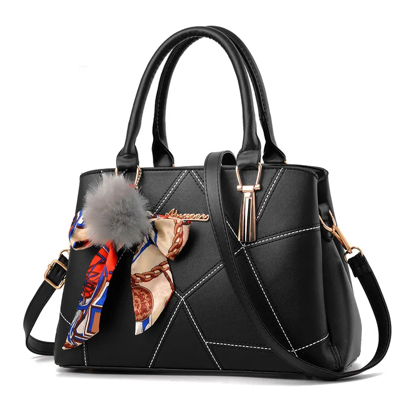 Custom Logo Woman Satchel Handbag Free Sample Crossbody Bag With Adjustable Shoulder Strap