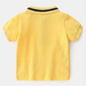 Vêtements en gros pour l'été, t-shirts polo en coton à manches courtes imprimés pour garçons, provenant d'un fournisseur chinois - Product Image 5