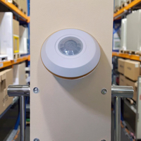 Détecteur de mouvement PIR HANDSOME YCA1050B, type plafond, 360 degrés, infrarouge intelligent, détection de 8 m, délai réglable, capteur d'intérieur