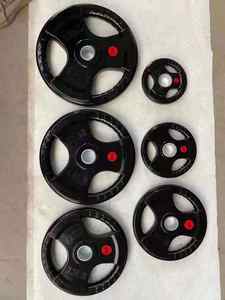 Plaques de poids traditionnelles à trois trous Plaques de poids pour salle de sport - Product Image 3