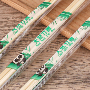 <span class=keywords><strong>Palillos</strong></span> Desechables de Bambú Envueltos en Papel/OPP con Impresión Personalizada <span class=keywords><strong>para</strong></span> Restaurantes, Comida Rápida, Servicios de Catering y Aerolíneas - Product Image 5