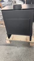 Cheminée autoportante à feu véritable, chauffage au bois pour la maison, style européen moderne, insert décoratif en acier pour salon intérieur