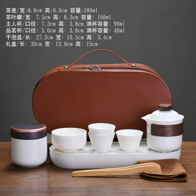 Tetera de mano ovalada con esmalte de jade [Color Sólido]