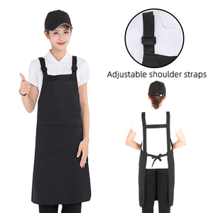 Restaurant Cooking Embroidered <strong>Aprons</strong> For Women Waterproof Adult Painting <strong>Apron</strong> Waiter Hotel Uniforms Chef <strong>Aprons</strong> - Product Image 2
