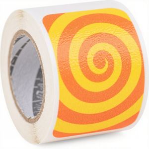 Etiqueta Adhesiva de Papel de Aluminio Dorado Personalizada, Impresión Impermeable en BOPP para Cosméticos y Velas, Rollo de Etiquetas Doradas, Forma Personalizada, Superficie Laminada - Product Image 4