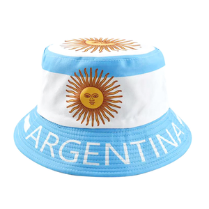 Chapeau Bob Personnalisé Drapeau National Unisexe Imprimé Drapeau National Chapeau de Soleil pour <span class=keywords><strong>Voyage</strong></span>/Festivals/Fans de Sport/Été Extérieur & Tenue de Fête - Product Image 4