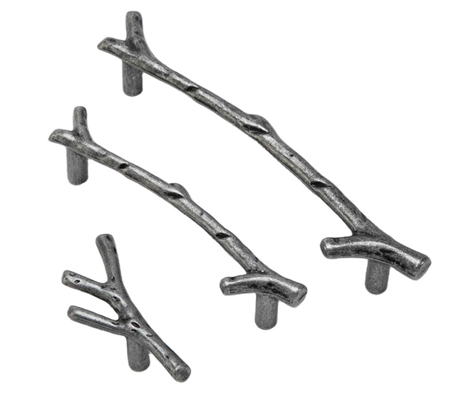 RHETECH Modern Knob Kitchen Bedroom Cabinet Handle Knurled Branch Pull for Drawer Cupboard Hardware Furniture Bedroom Hardware