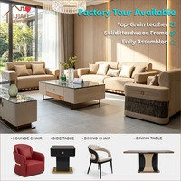 Ensemble de meubles modernes pour salon, canapé, fauteuil, table basse, solution tout-en-un pour toute la maison