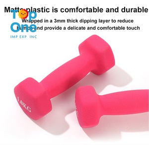 TopOne ménage exercice équipement sportif Yoga Fitness solide fonte hexagone haltères - Product Image 3