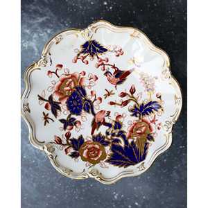 Base para Pastel de Porcelana China con Diseño Floral y de Aves de Coalport, Inglaterra, para Decoración de Mesa de Bodas - Product Image 5