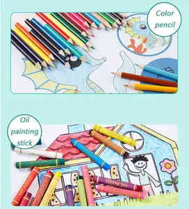 School Kinderen Kleuring Kunst Sets Kid Set De Arte 42Pc 68Pcs 150Pcs Piëzas Schetsen Kunstenaar Kunst Verf Benodigdheden Sets Voor Kind