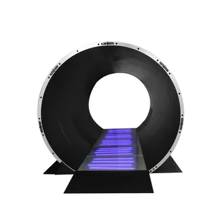 专业直接3D圆形定制隧道展示展架承包商世界博览会展台