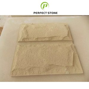Natural Beige Sandstone Cut to Size for Home Decoration and Walling <strong>Cladding</strong> - Product Image 2