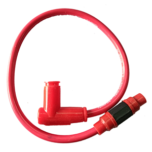 Bộ Dây Dẫn Bắn Kép 8.8Mm Màu Đỏ Nắp Bugi Xe Máy Cho Yamaha Honda Suzuki Thông Dụng - Product Image 3