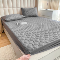 Tapis de lit jetable imperméable personnalisé en gros, tapis de mahjong, tapis pour enfants, usage hospitalier et domestique, en coton lavable de couleur unie