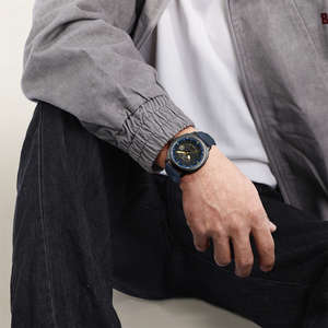 Reloj NAVIFORCE 8078, Nuevo Modelo Deportivo de Moda para Hombre, Reloj de Cuarzo con Manecillas, de Alta Gama, Resistente al Agua, con Correa de PU, Estilo Vintage 2025 - Product Image 2