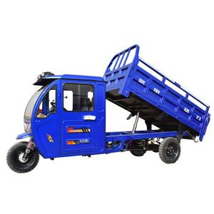 Cerrado volquete triciclo y carga de triciclo de motor de combustible <span class=keywords><strong>gasolina</strong></span> motorizado Triciclo de carga - Product Image 3