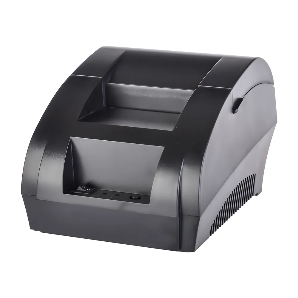 Radall — mini-imprimante thermique de tickets de caisse 58mm, port USB, pour restaurants, magasins de supermarché, prise Eu/Us