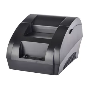 Radall เครื่องพิมพ์ใบเสร็จ POS ขนาดเล็ก58มม.,เครื่องพิมพ์ใบเสร็จแบบ USB POS สำหรับร้านอาหารซูเปอร์มาร์เก็ตร้านตรวจสอบเครื่องปลั๊ก Eu/us